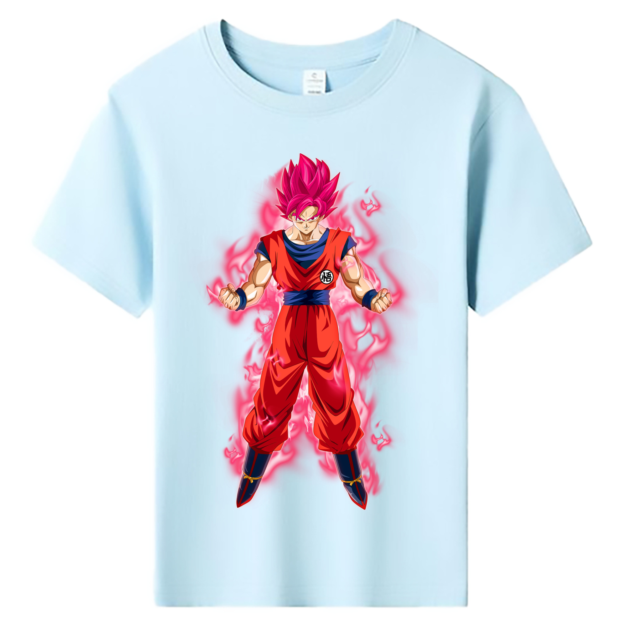 （画像用） ドラゴンボール 孫 悟飯（そんごはん）DRAGON BALL Son Gohan 綿100％キッズTシャツ（フロントプリント）
